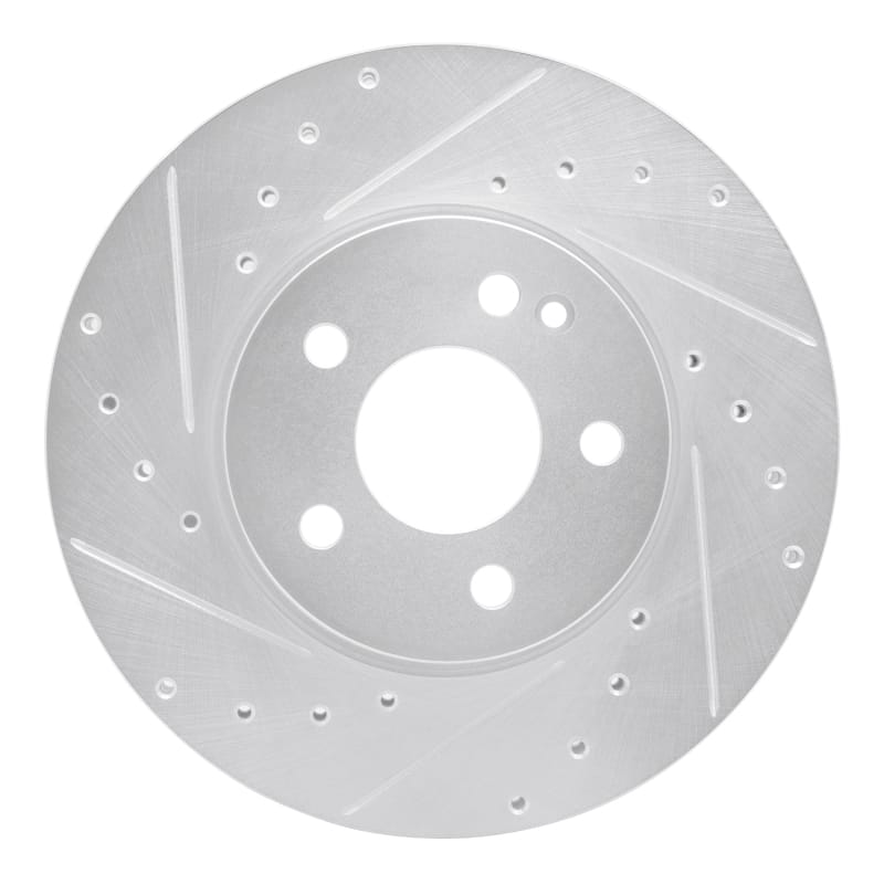 R1 Concepts — R1 16-23 Mercedes-Benz Viano (Mexico) Front Left Drilled & Slotted Silver Brake Rotor
R1 Brake Rotor Drill