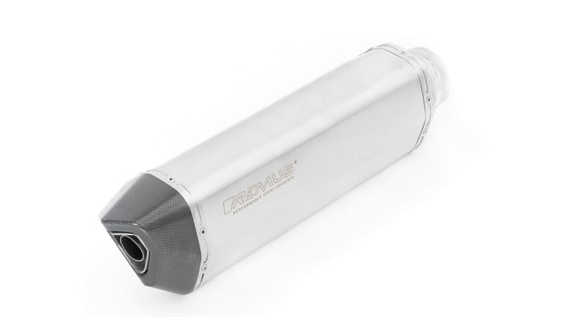 Remus — Remus 2019 BMW R 1250 RT Black Hawk Stainless Steel Slip On w/Connection Tube
Remus 2019 BMW R 1250 RT Black Hawk Stainless Steel Race Slip On