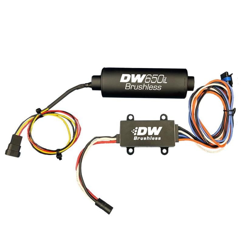 DeatschWerks — DeatschWerks DW650iL Series 650LPH In-Line External Fuel Pump w/ PWM Controller
Fuel Pumps