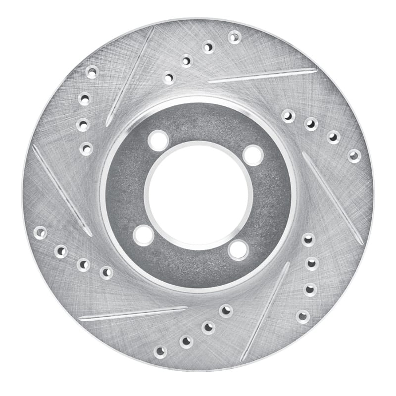 R1 Concepts — R1 84-87 Toyota Corolla (US/Canada) Front Left Drilled & Slotted Silver Brake Rotor
R1 Brake Rotor Drill