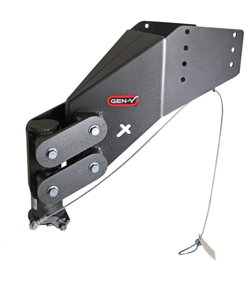 GEN-Y Hitch — Gen-Y Executive Torsion-Flex Auto Rhino 5th Wheel Pin Box Rep w/Gooseneck 2-5/16in Coupler
