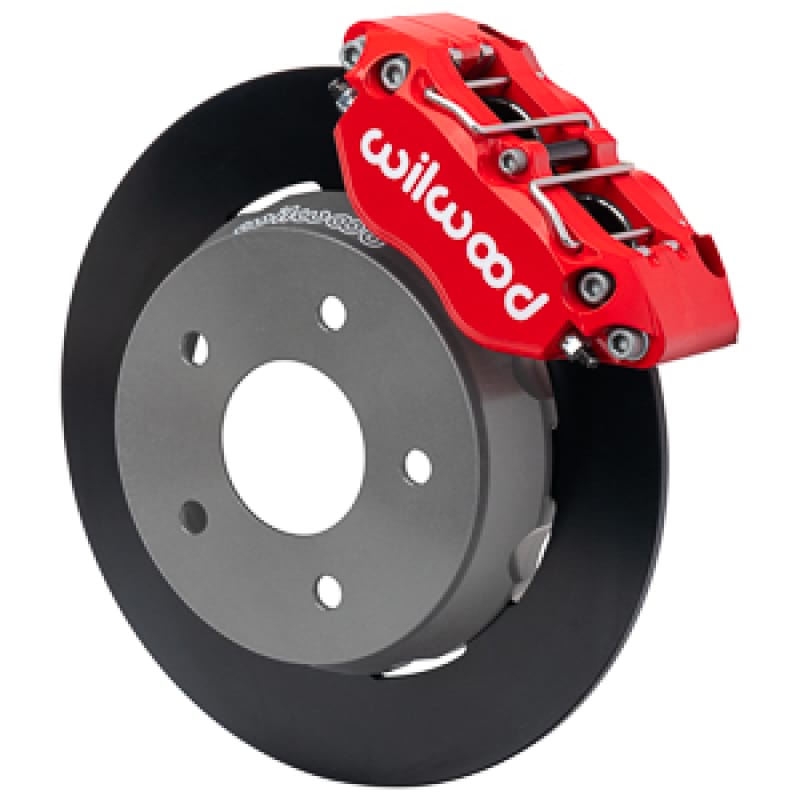 Wilwood — Wilwood 22-23 Polaris RZR Turbo Dynapro 4R Front Brake Kit w/ 11.25in Rotors - Red