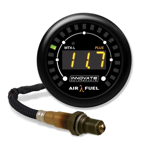 Innovate Motorsports — Innovate MTX-L PLUS Digital Air/Fuel Ratio Gauge Kit 8ft w/O2 Sensor
MTX-L PLUS AFR 8ft