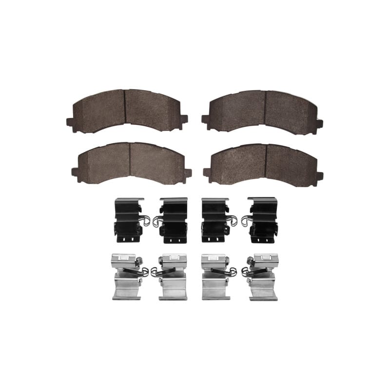 DFC — DFC 21-25 Ford F-150 RWD Front 5000 Advanced Semi Metallic Brake Pads and Hardware Kit