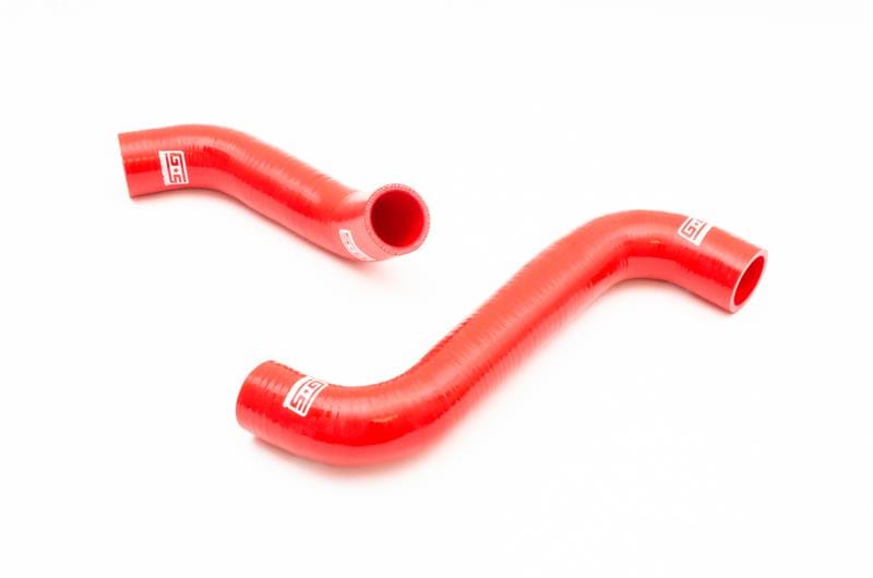GrimmSpeed — GrimmSpeed 02-07 Subaru WRX / 04-07 Subaru STi / 02-05 Subaru Impreza Radiator Hose Kit - Red