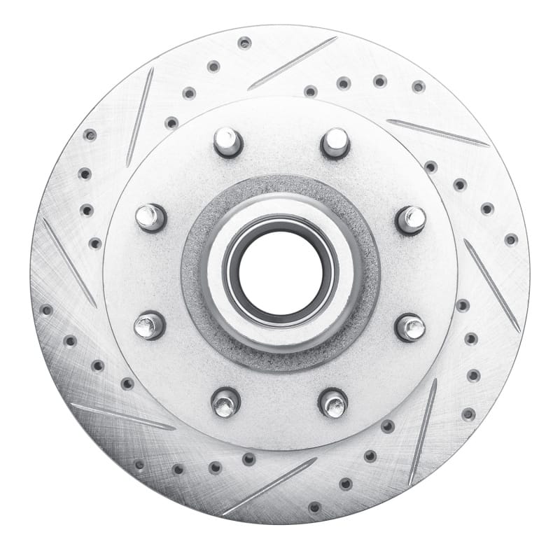 R1 Concepts — R1 1988-1996 Chevrolet C2500 Front Left Drilled & Slotted Silver Brake Rotor
R1 Brake Rotor Drill