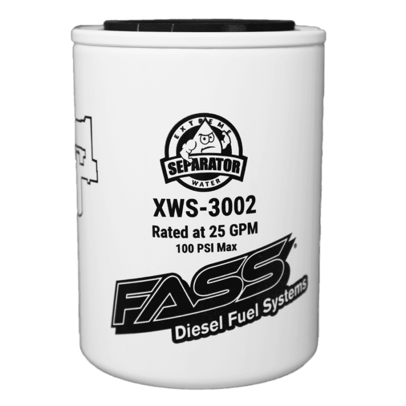 FASS Fuel Systems — FASS Hydroglass Titanium Signature Series Extreme Water Separator XWS-3002
