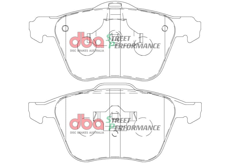 DBA — DBA 03-14 Volvo XC90 (w/316mm Front Rotor) Front SP Performance Brake Pads
Brake Pad
