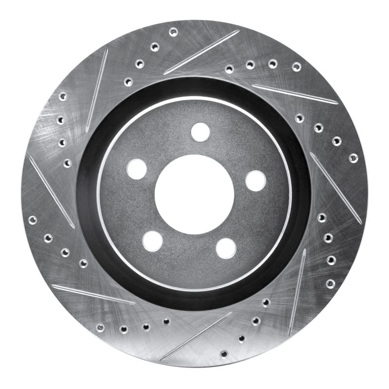 R1 Concepts — R1 11-12 Jeep Liberty Front Left Drilled & Slotted Silver Brake Rotor
R1 Brake Rotor Drill
