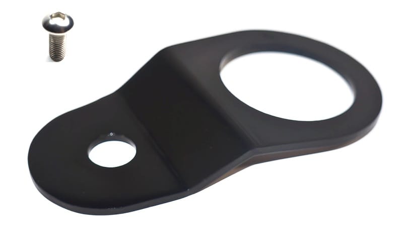 Torque Solution — Torque Solution Radiator Mount (Black) : Mitsubishi Evolution 7/8/9