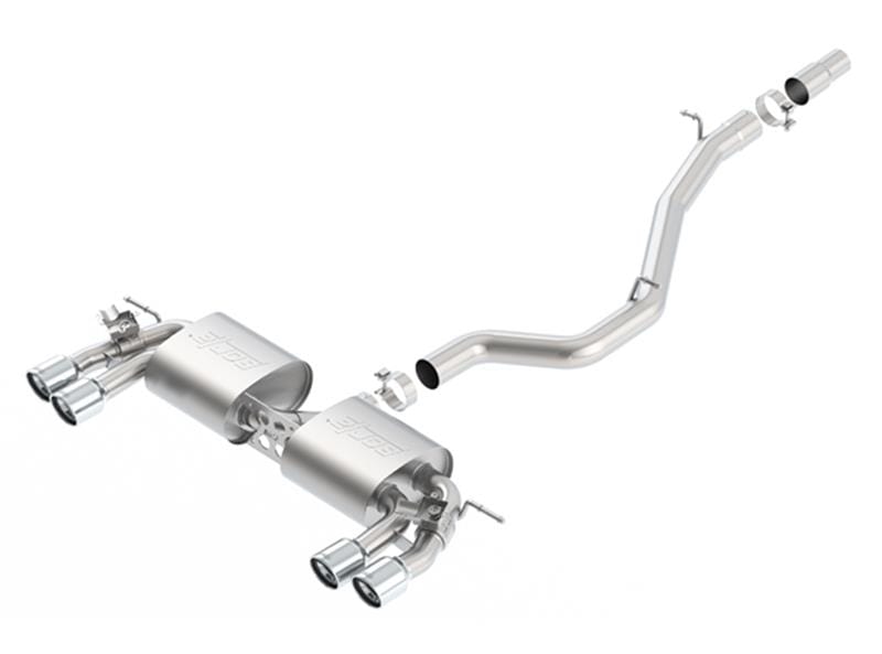 Borla — Cat-Back Exhaust System - S-Type
S-Type; Cat-Backâ„¢ System