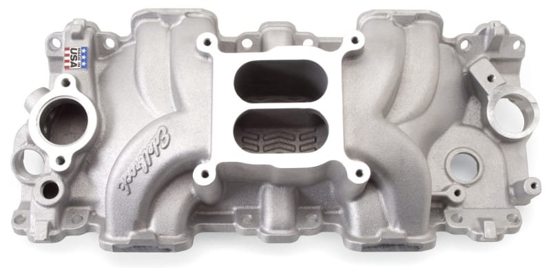 Edelbrock — Edelbrock Intake Manifold Single Quad Perf RPM Chevrolet 348/409 Inwin Big Block Small Port
MANIFOLD