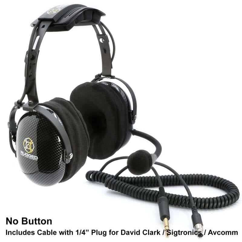 Rugged Radios — Rugged Radios FHS OTH FSI Headset w/ Mic On/Off Button / For Rugged / Firecom