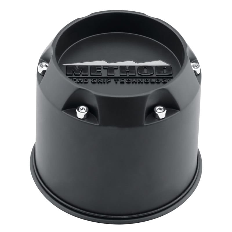 Method Wheels — Method Cap T080 - 130.8mm - Black - 2 Piece - Push Thru