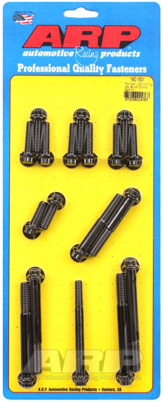 ARP — ARP Pontiac 12pt Timing Cover and Water Pump Bolt Kit