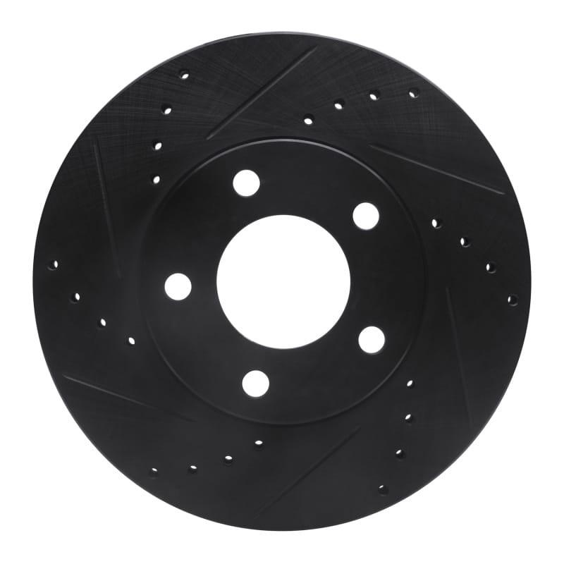 R1 Concepts — R1 01-07 Ford Escape Front Left Drilled & Slotted Black Brake Rotor
R1 Brake Rotor Drill