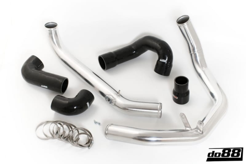 do88 — do88 SAAB 9-3 2.0T 2003- do88 Intercooler Pressure Pipes w/Black Hoses