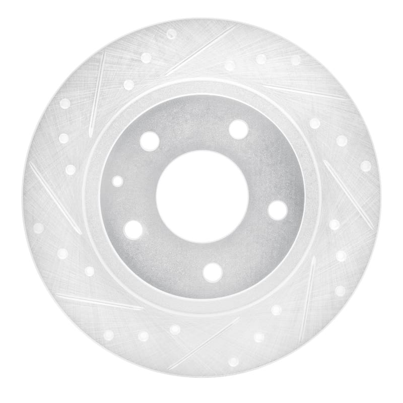 R1 Concepts — R1 14-21 Mazda 6 Rear Left Drilled & Slotted Silver Brake Rotor
R1 Brake Rotor Drill