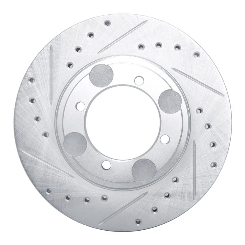 R1 Concepts — R1 92-98 Hyundai TIBURON Front Left Drilled & Slotted Silver Brake Rotor
R1 Brake Rotor Drill