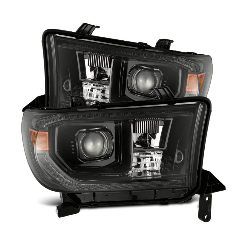 AlphaRex — AlphaRex 07-13 Toyota Tundra / 08-17 Sequoia LUXX LED Proj HL Alpha-Blk w/Actv Light Seq. Sig + DRL
Projector Headlights