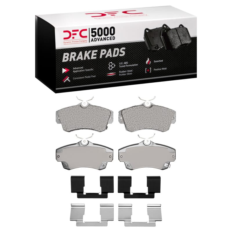 DFC — DFC 01-10 Chrysler PT Cruiser Front 5000 Advanced Semi Metallic Brake Pads and Hardware Kit
DFC Brake Pad Set