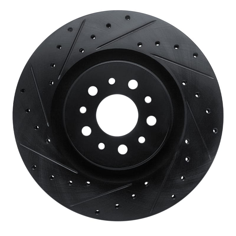 R1 Concepts — R1 15-22 Ram Promaster City Front Left Drilled & Slotted Black Brake Rotor
R1 Brake Rotor Drill