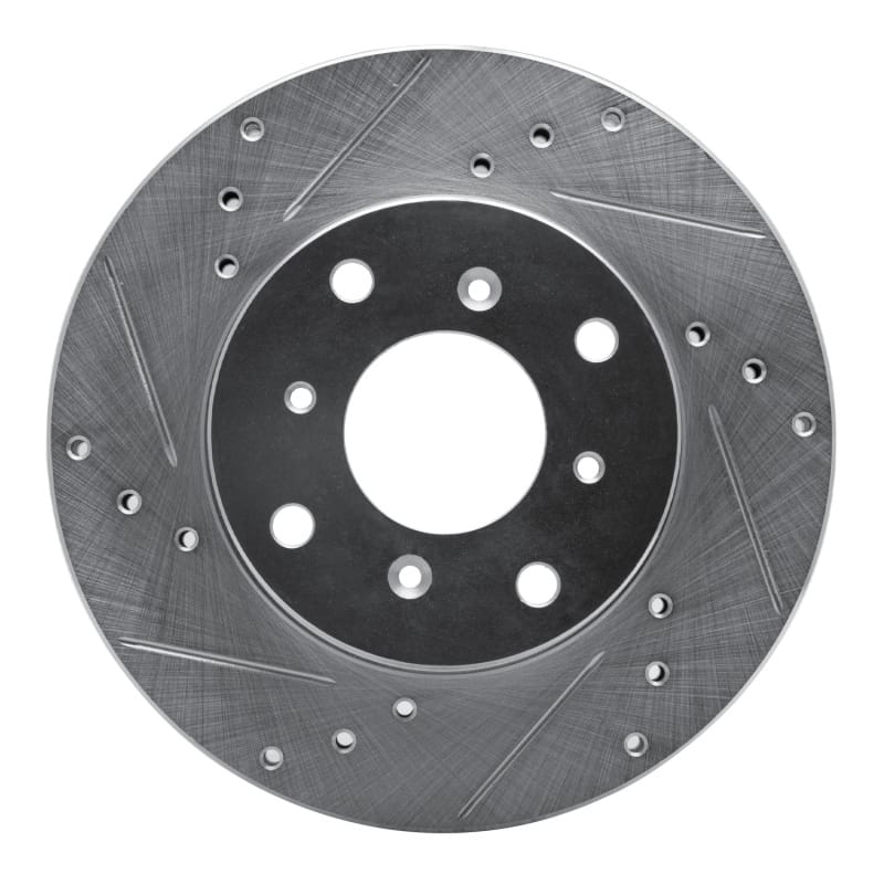 R1 Concepts — R1 92-96 Honda Prelude Front Left Drilled & Slotted Silver Brake Rotor
R1 Brake Rotor Drill
