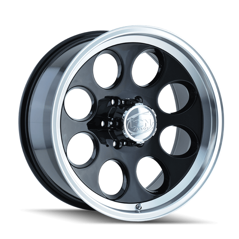 ION Wheels — ION Type 171 17x9 / 6x135 BP / 0mm Offset / 87mm Hub Black/Machined Wheel
ION 171