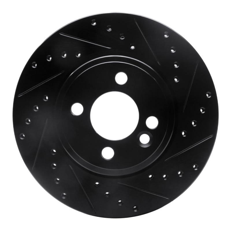 R1 Concepts — R1 07-15 Mini Cooper (Excl Clubman) Front Right Drilled & Slotted Black Brake Rotor
R1 Brake Rotor Drill