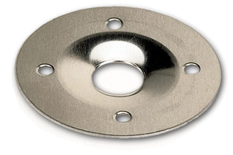Moroso — Moroso Quick Fastener Reinforcing Plate - 1.75in OD x .43in ID x .032in Tall - Aluminum - 10 Pack
