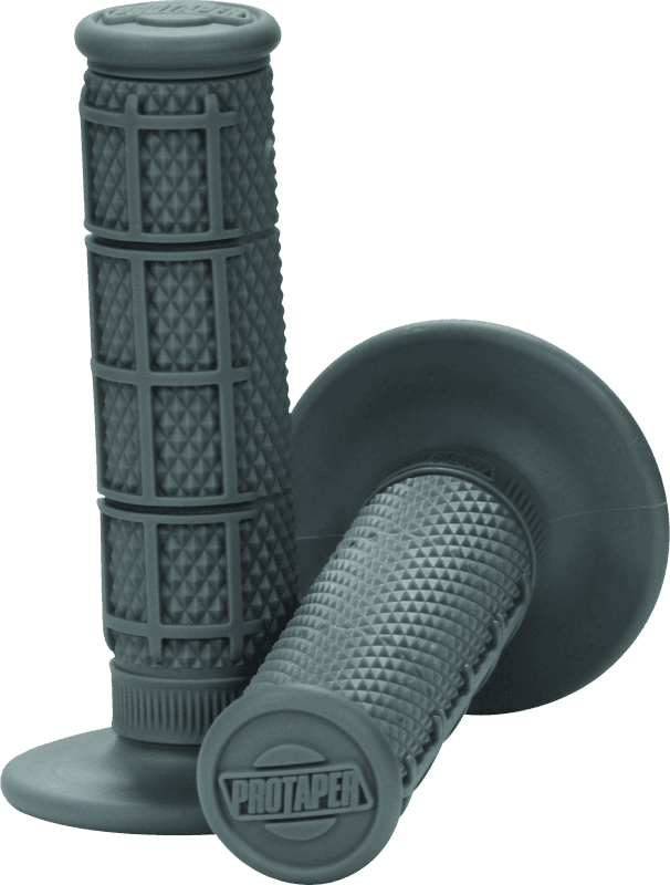 ProTaper — Handlebar Grip - 1/3 Waffle Gray