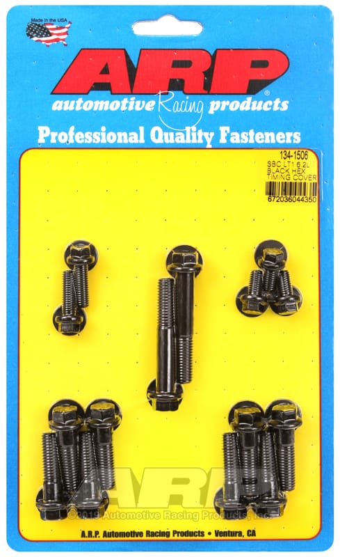 ARP — ARP SBC LT1 6.2L Hex Timing Cover Bolt Kit