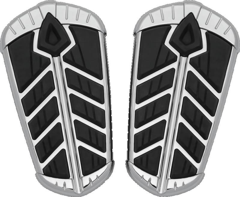 Kuryakyn — Spear Passenger Floorboard Insert For Indian Chrome