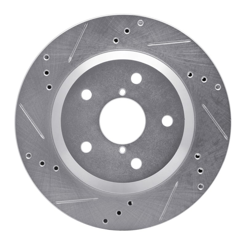 R1 Concepts — R1 19-25 Subaru Impreza Rear Left Drilled & Slotted Silver Brake Rotor
R1 Brake Rotor Drill