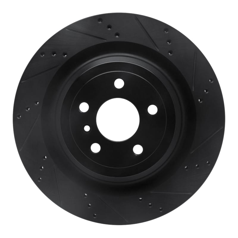 R1 Concepts — R1 13-19 Mercedes-Benz GLS450 Rear Right Drilled & Slotted Black Brake Rotor
R1 Brake Rotor Drill