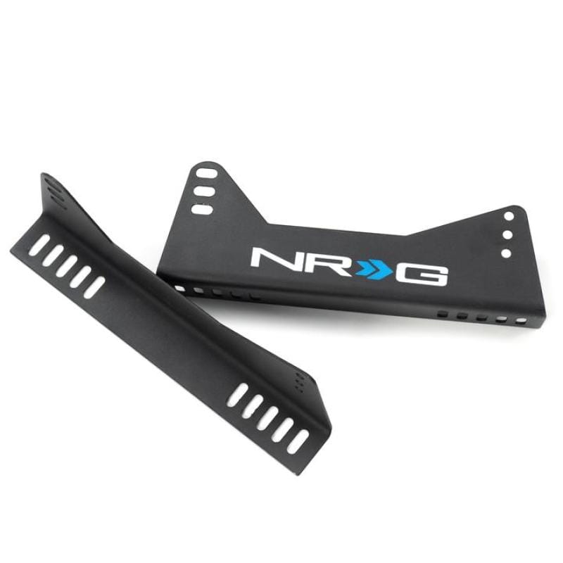 NRG — NRG Bucket Seat Side Bracket - 2pc w/ NRG Logo