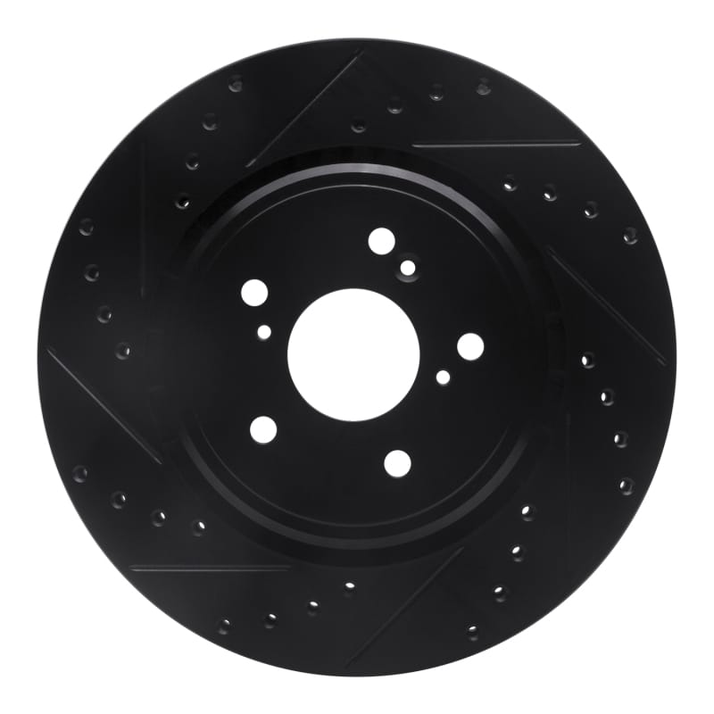 R1 Concepts — R1 14-20 Acura TLX Front Left Drilled & Slotted Black Brake Rotor
R1 Brake Rotor Drill