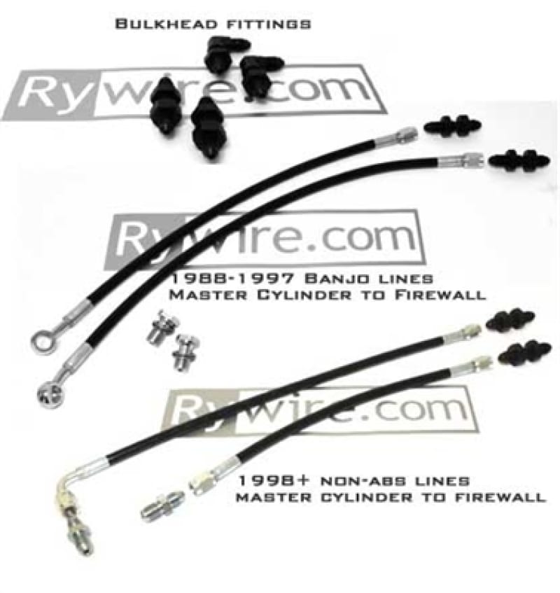 Rywire — Rywire Proportion Valve Relocation Kit (Drop Ship Only - On PO Note Vehicle and Master Cyl Type)