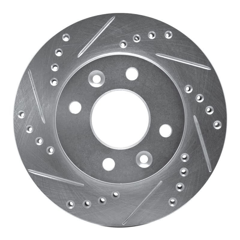 R1 Concepts — R1 83-85 Renault R18I Front Left Drilled & Slotted Silver Brake Rotor
R1 Brake Rotor Drill