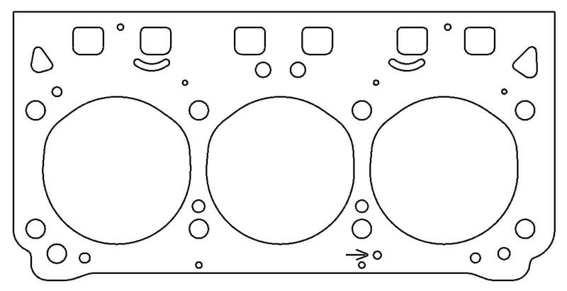 Cometic Gasket — Cometic Buick 3800 Series II/III V6 .066in MLS Cylinder Head Gasket - 3.840in Bore - RHS
Cylinder Head Gasket