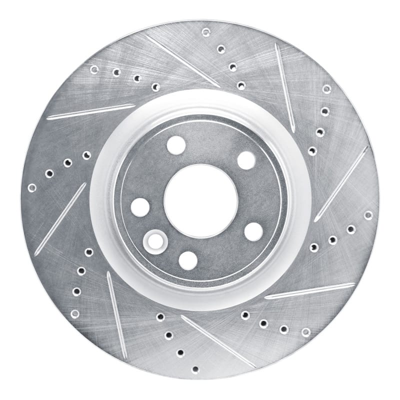 R1 Concepts — R1 20-20 Jaguar F-Pace Front Right Drilled & Slotted Silver Brake Rotor
Disc Brake Rotor