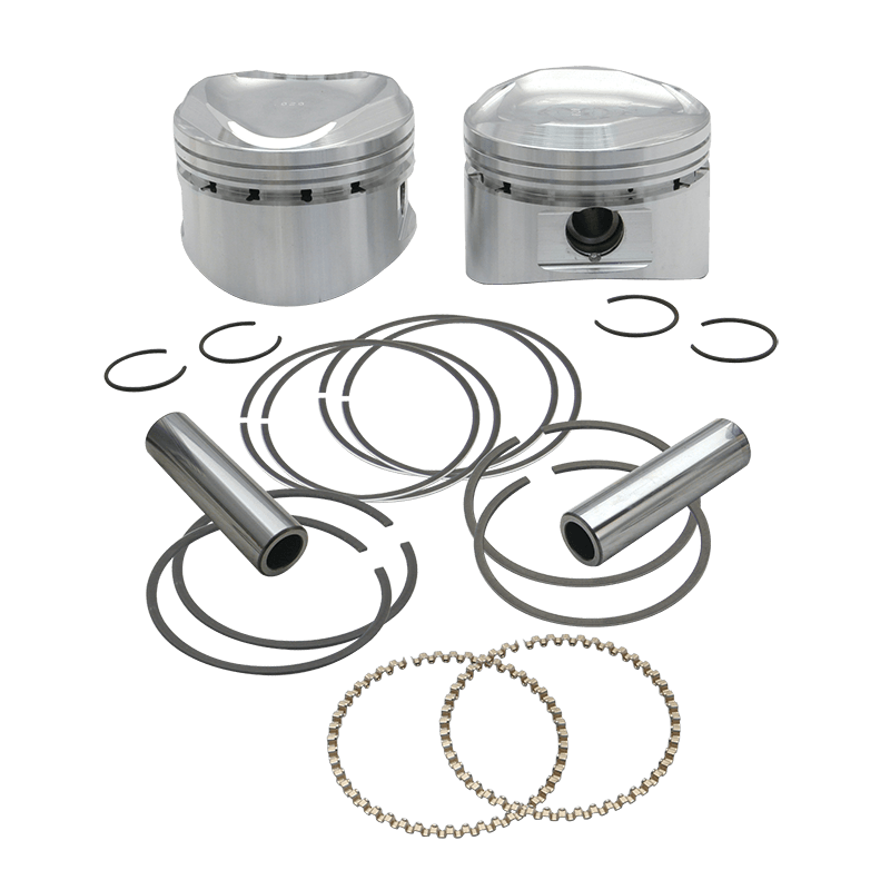 S&S Cycle — S&S Cycle 84-99 BT 89in Low Compression Stroker Pistons - .020in