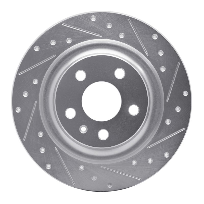 R1 Concepts — R1 18-25 Volvo S60 Rear Right Drilled & Slotted Silver Brake Rotor
R1 Brake Rotor Drill