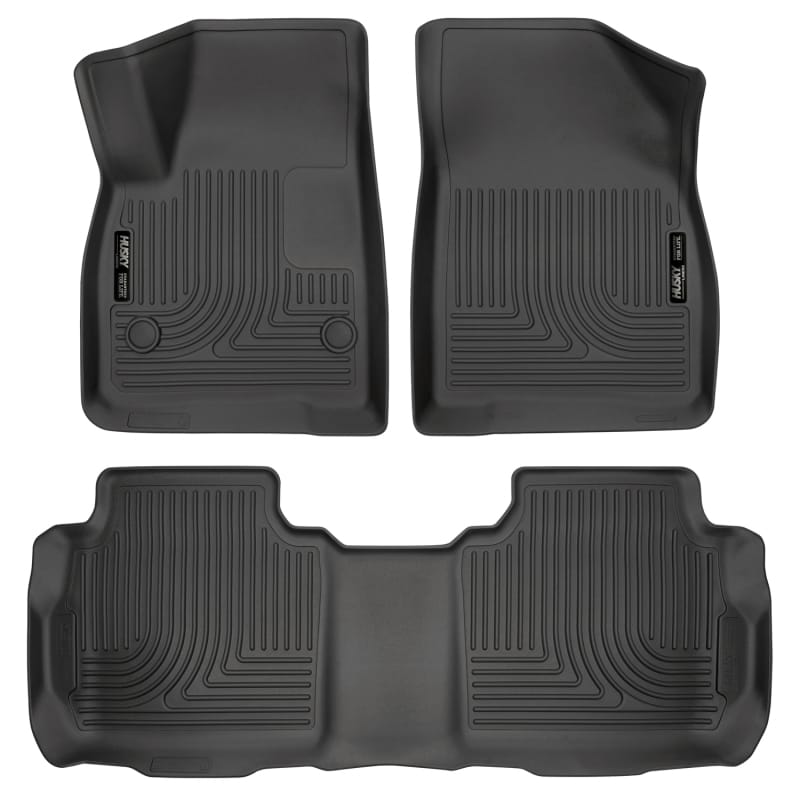 Husky Liners — Husky Liners Weatherbeater 17-23 Cadillac XT5 / 17-23 GMC Acadia Front & 2nd Seat Floor Liners - Blk
Floor Liners