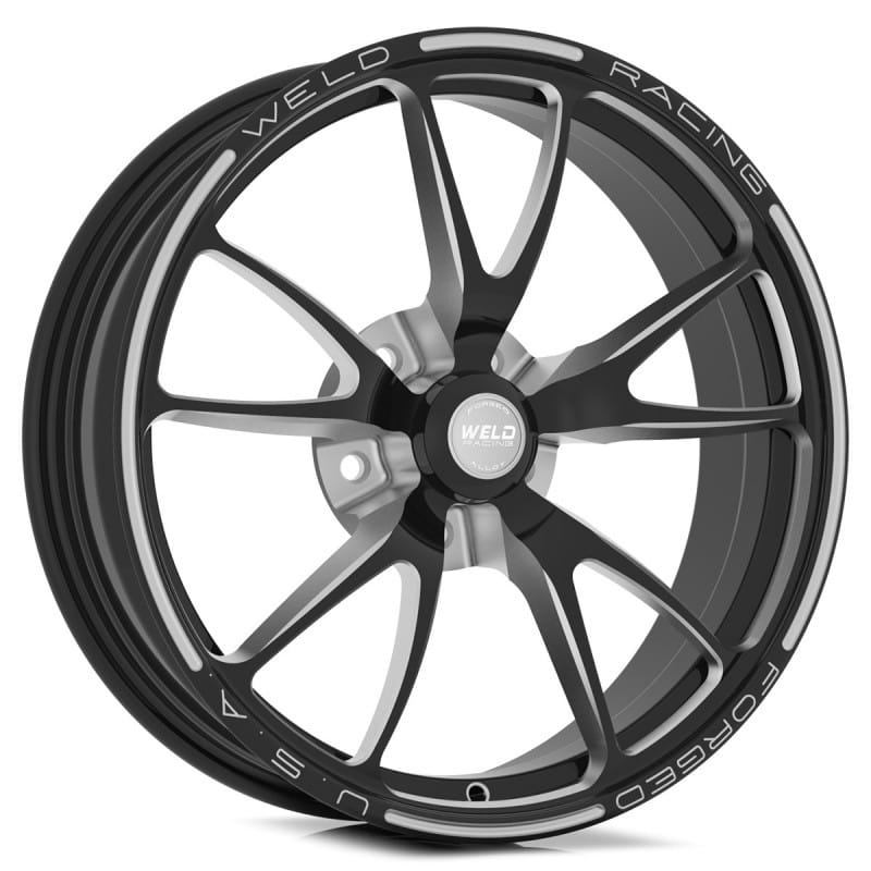 Weld — Weld Full Throttle 1-Piece 18x6 / 5x4.5 BP / 3.2in. BS Black Wheel - Non-Beadlock