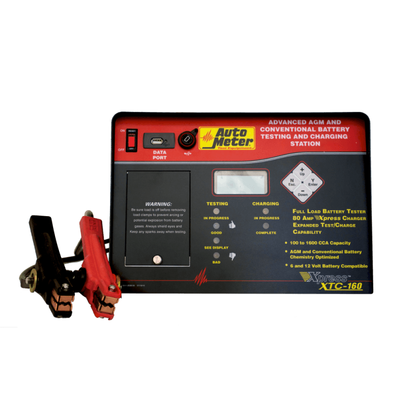 AutoMeter — AutoMeter AGM Optimized Fast Charger/Tester
FAST CHARGER/TESTER