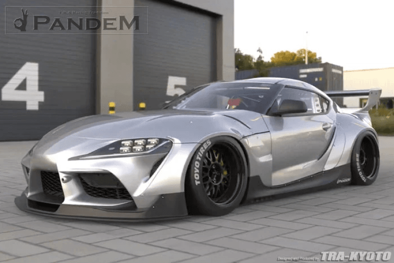 GReddy — GReddy Pandem RB 2019+ Toyota Supra A90 Complete Wide Body Aero Kit w/ Wing
