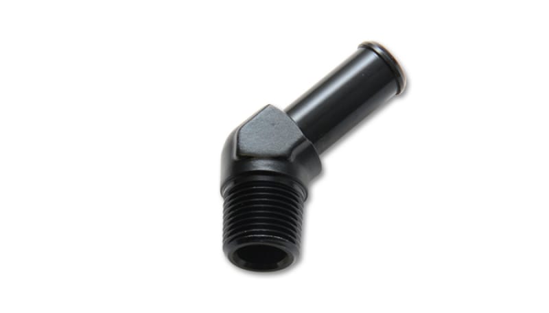 Vibrant — Vibrant 1/2in NPT to 1/2in Barb 45 Degree Fitting - Aluminum
Multi-PurposeFitting
1/2"ML-1/2"Barb45Dg