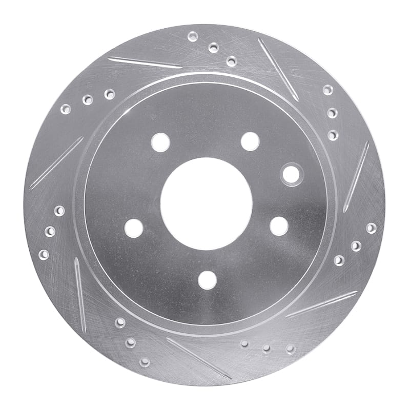 R1 Concepts — R1 02-25 Infiniti G35 Rear Right Drilled & Slotted Silver Brake Rotor
R1 Brake Rotor Drill