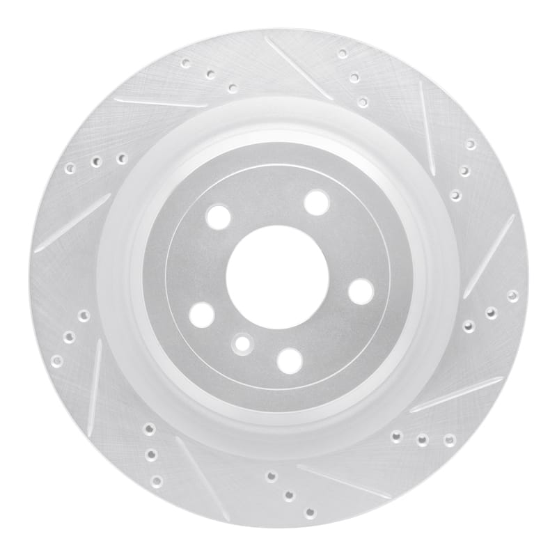 R1 Concepts — R1 2013-2019 Mercedes-Benz GLE400 Rear Right Drilled & Slotted Silver Brake Rotor
R1 Brake Rotor Drill